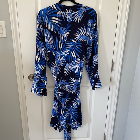 Love & Legend Tropical Print Belted Kimono Cardigan - Picture 5 of 9